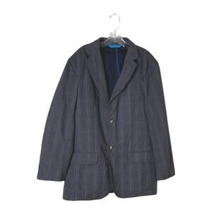 Boden Men’s Plaid Blazer Mens Size 42R